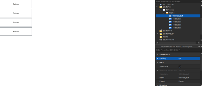 UI Spacing Help - Art Design Support - Developer Forum | Roblox