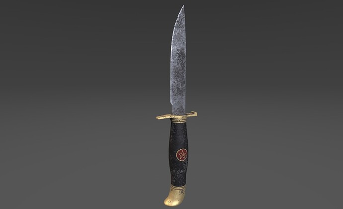 Stalingrad Survivor NKVD Knife Close Up