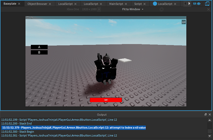 I'm Struggling with player.Character? - Scripting Support - Developer ...