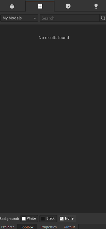 "My Models" section not loading in toolbox - Studio Bugs - Developer ...