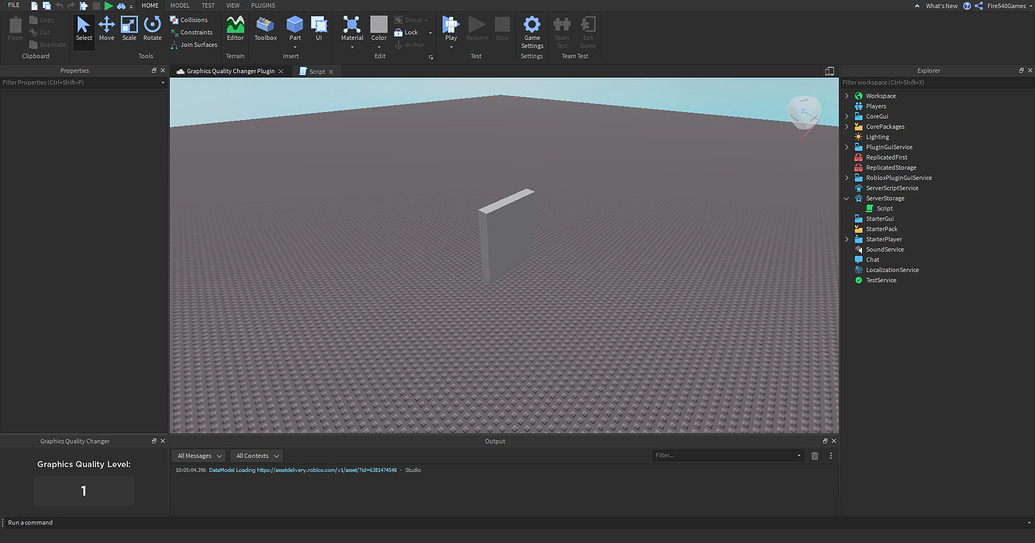 Graphics Quality Changer Plugin - Community Resources - Developer Forum ...