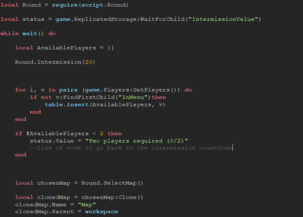 How to skip lines of code - Scripting Support - Developer Forum | Roblox