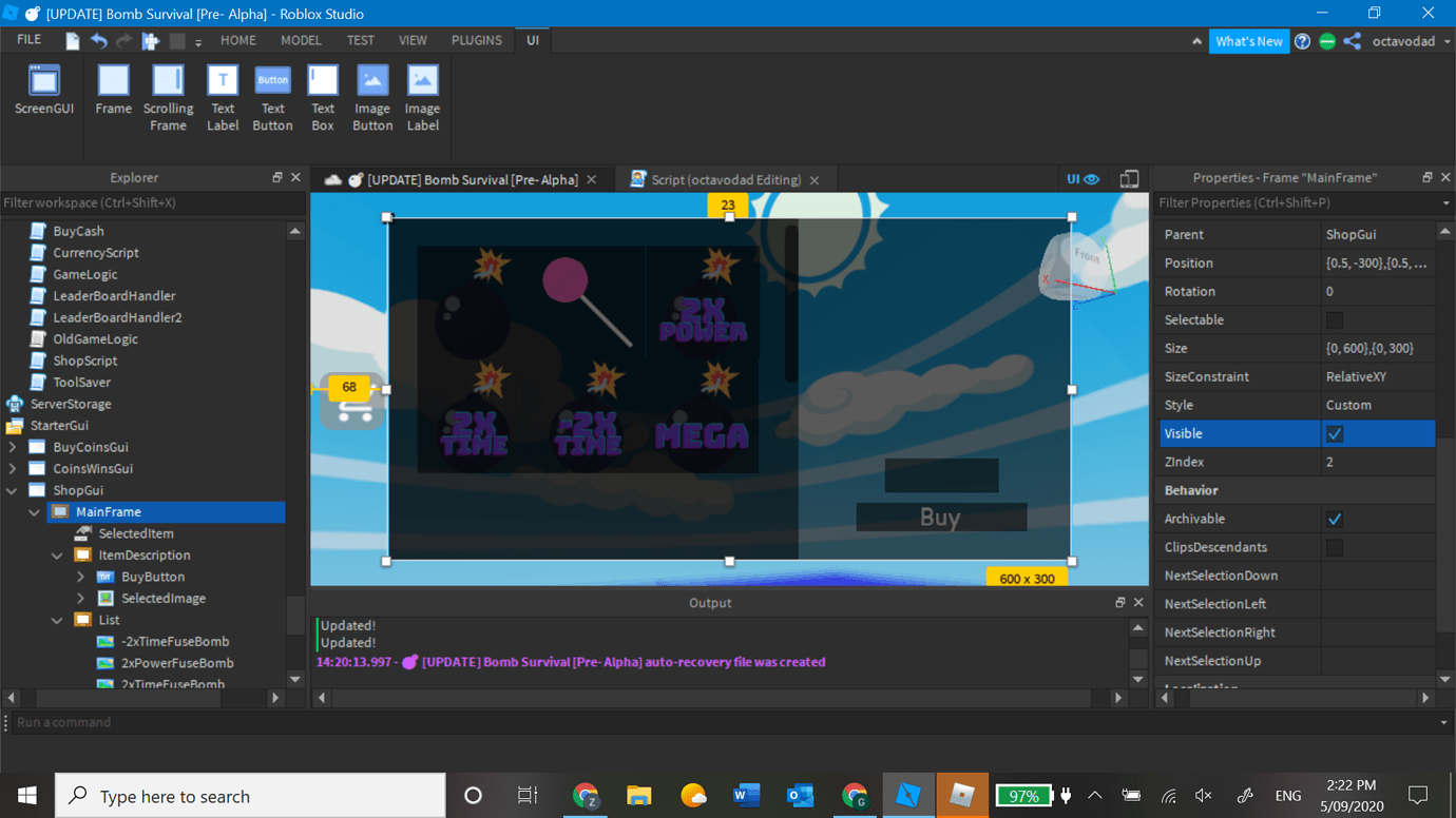 Open and close Gui is not working - Scripting Support - Developer Forum ...