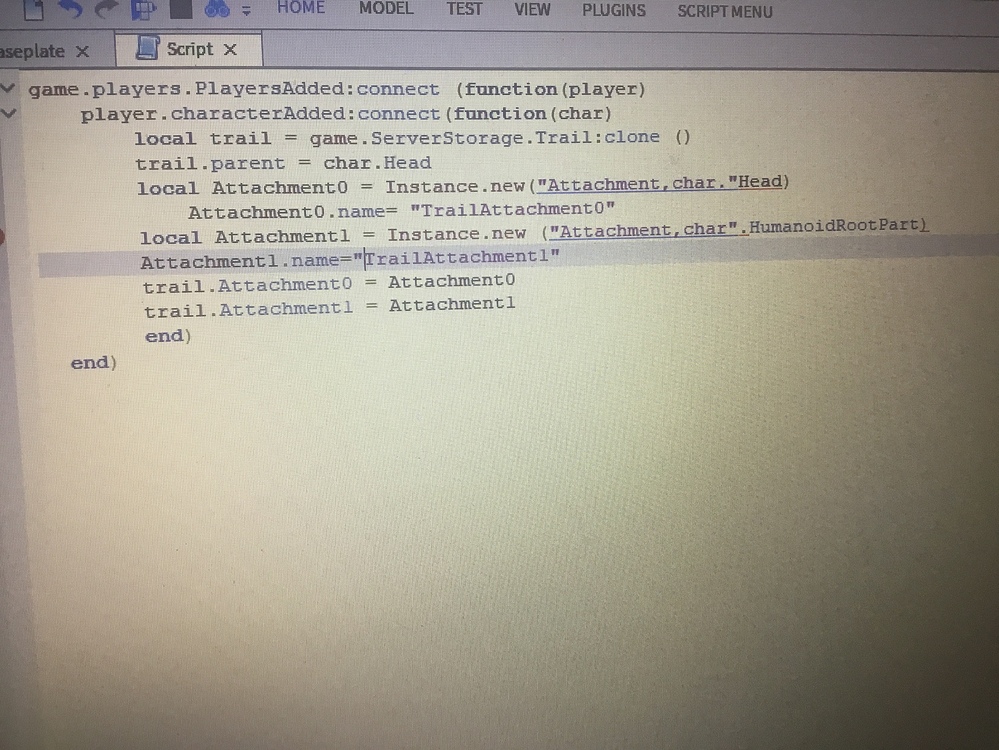 Script support trail - Scripting Support - Developer Forum | Roblox