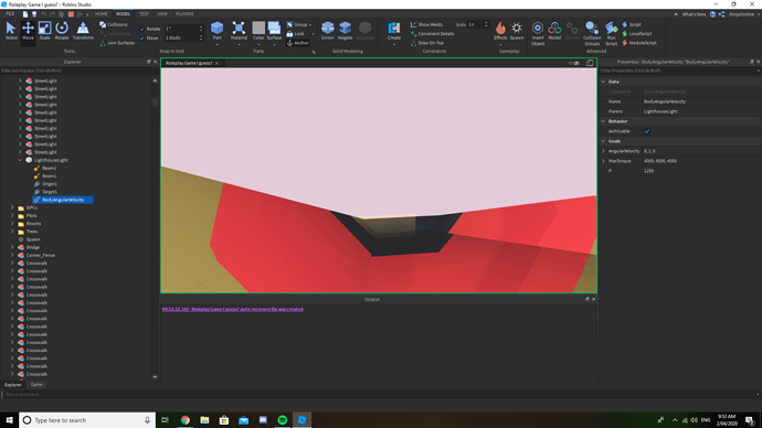 BodyAngularVelocity not working? - Scripting Support - Developer Forum ...