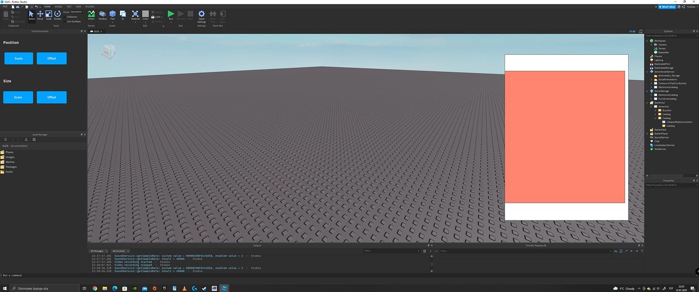 Need help with gui scaling - Game Design Support - Developer Forum | Roblox