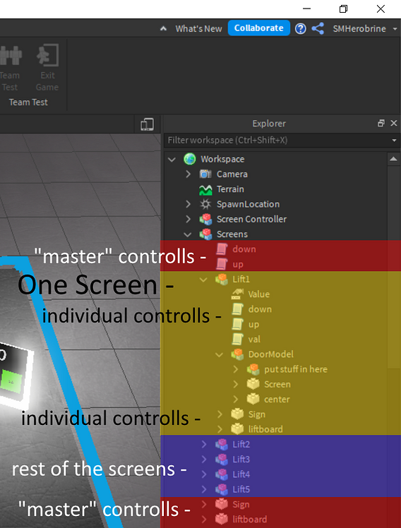 How to make all parts move with one button press - Scripting Support ...