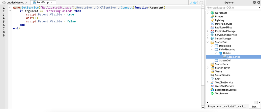 Car locking system issue - Scripting Support - Developer Forum | Roblox