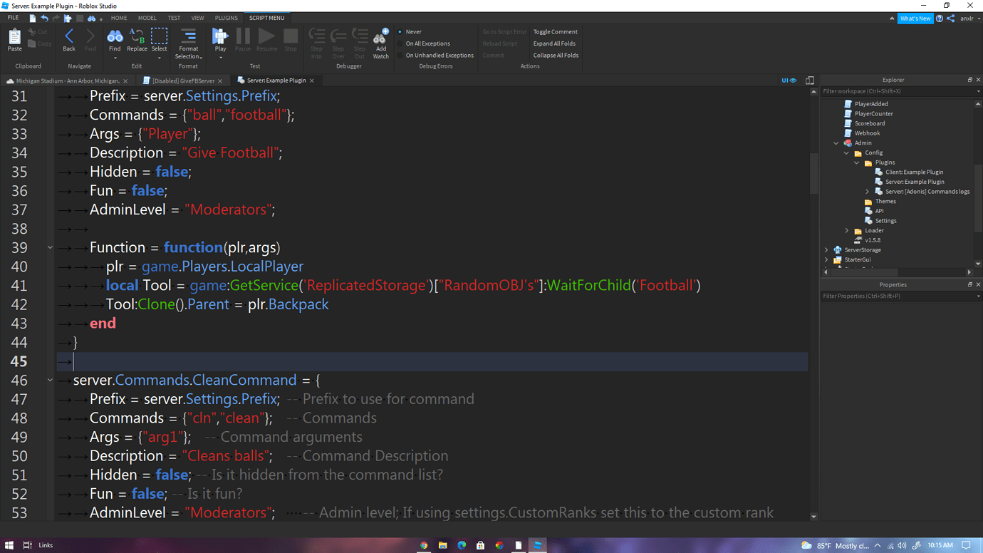 Not giving me tool - Scripting Support - Developer Forum | Roblox