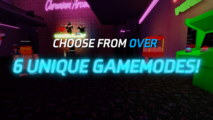 Choose from many game-modes