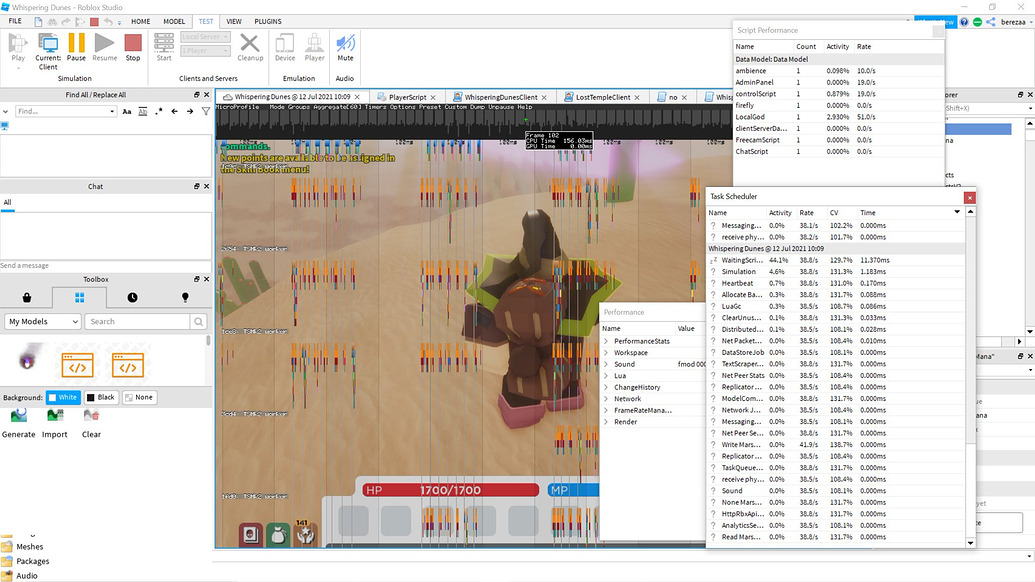 Empty MicroProfiler frames with negative GPU time - Engine Bugs ...