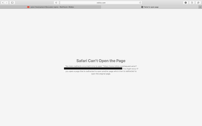 Roblox Website Doesn't Work - Website Bugs - Developer Forum | Roblox