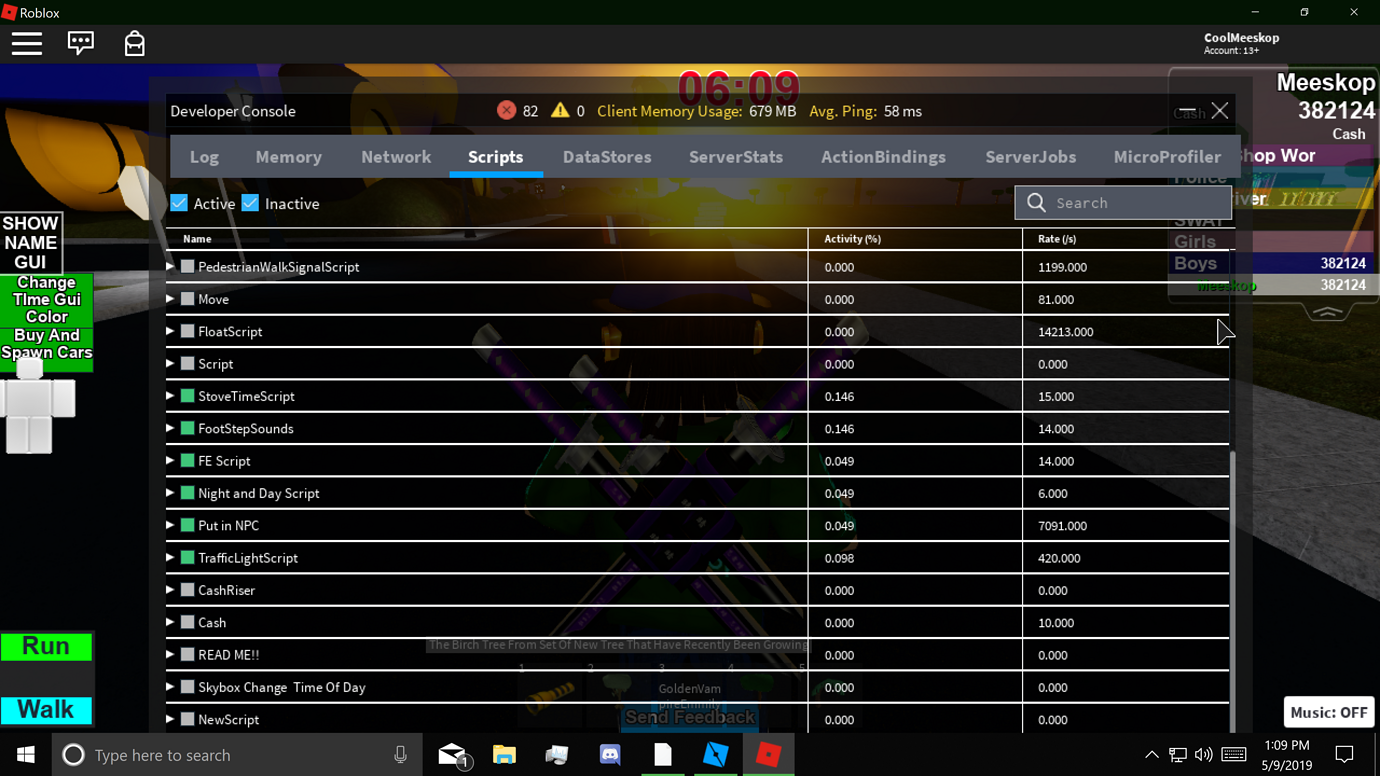 High Script Rates In Developer Console? - Scripting Support - Developer ...