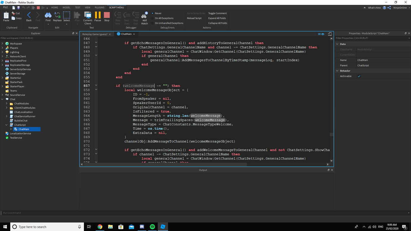 Change the welcome message color? - Scripting Support - Developer Forum ...