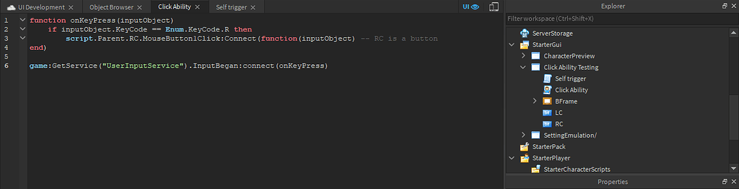 Keyboard ability - Scripting Support - Developer Forum | Roblox