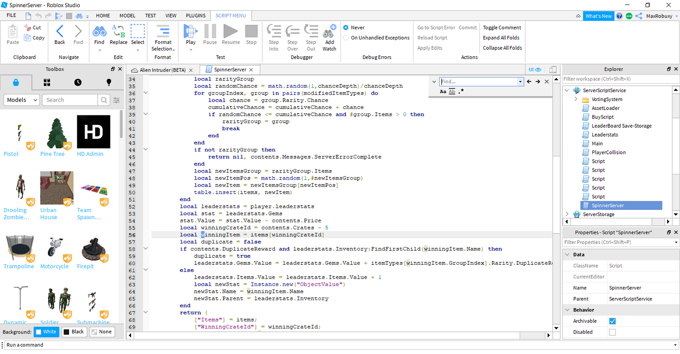 Help with Crate/Spin System - Scripting Support - Developer Forum | Roblox