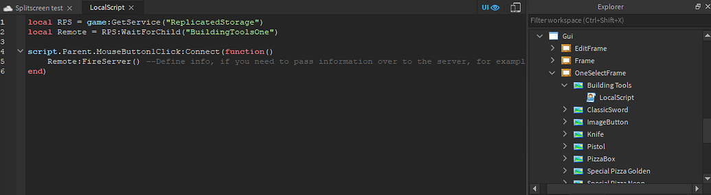 Make it so when someone clicks a GUI Button it changes an image on a ...