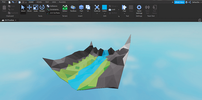 Terreno Low Poly 1