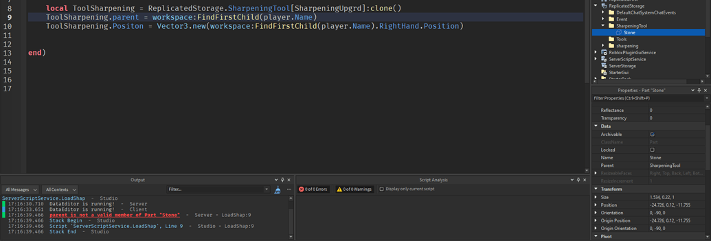 How to find a player's script in the workspace - Scripting Support ...