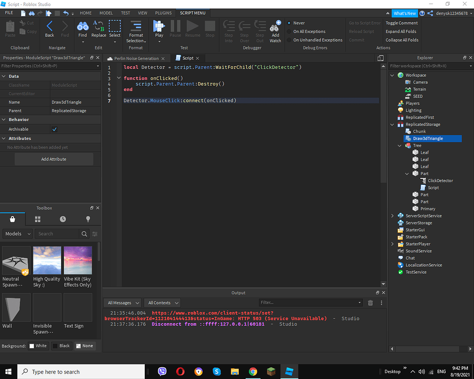 Ive got an issue with my code - Scripting Support - Developer Forum ...