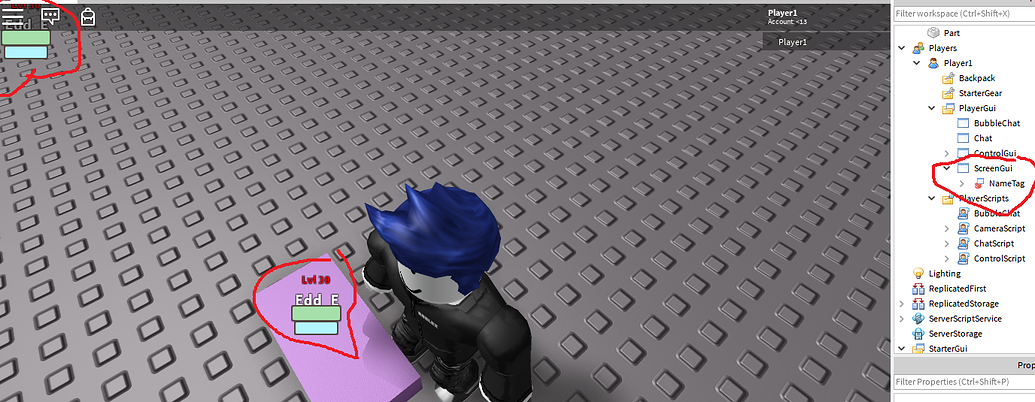 BillboardGui under a ScreenGui renders in 2D as well - Engine Bugs ...