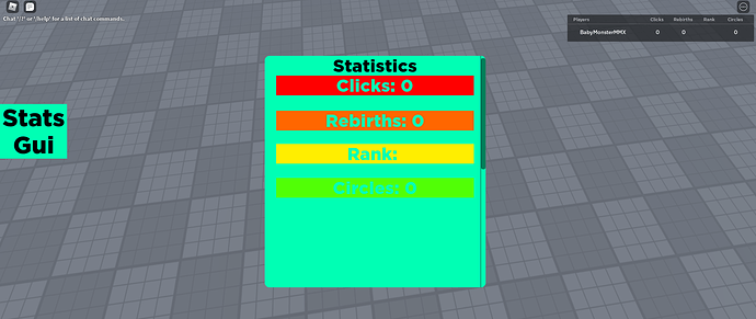 Rank stays blank - Scripting Support - Developer Forum | Roblox