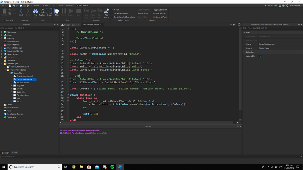 Comment running on two lines? - Scripting Support - Developer Forum ...