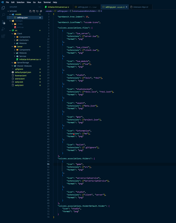 Visual Studio Code icon customization issue - Scripting Support ...