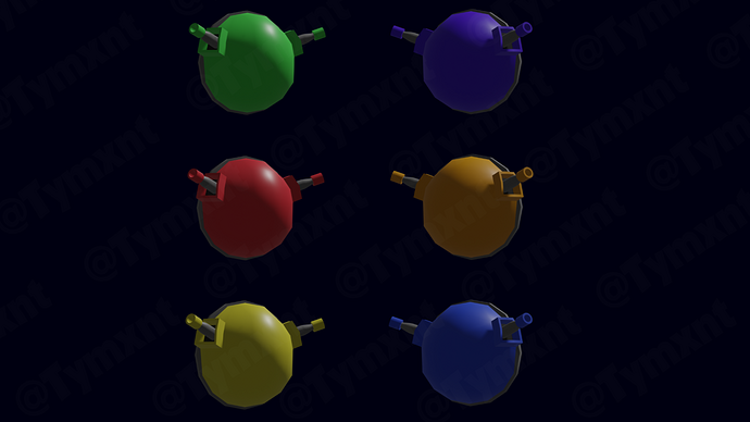Water Cannon Shells