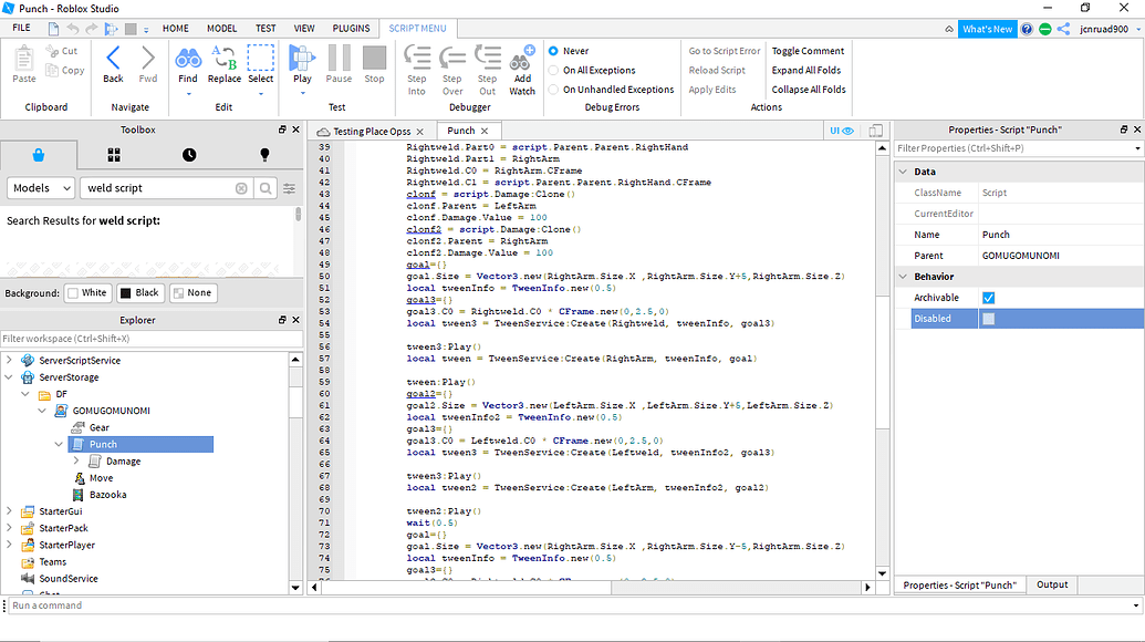 Moving weld part - Scripting Support - Developer Forum | Roblox