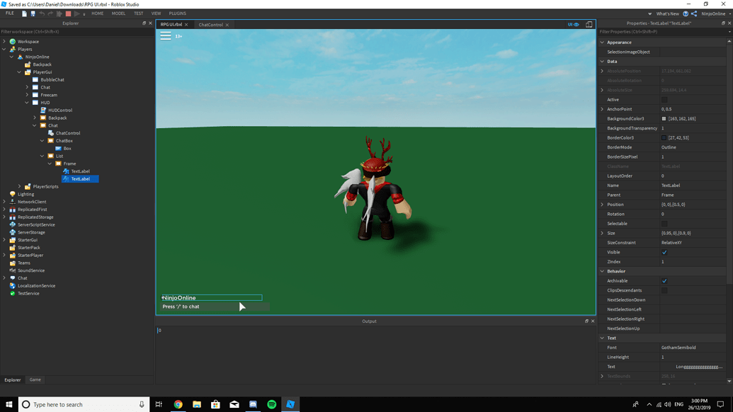 Getting text height to size box correctly - Scripting Support ...