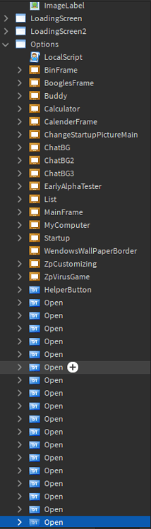 Issue with opening a frame with button - Scripting Support - Developer ...