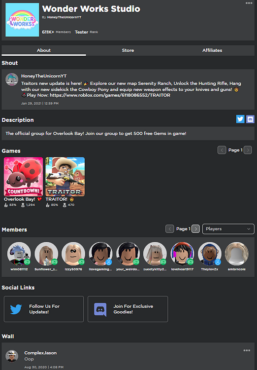 Groups Page Broken - Website Bugs - Developer Forum | Roblox