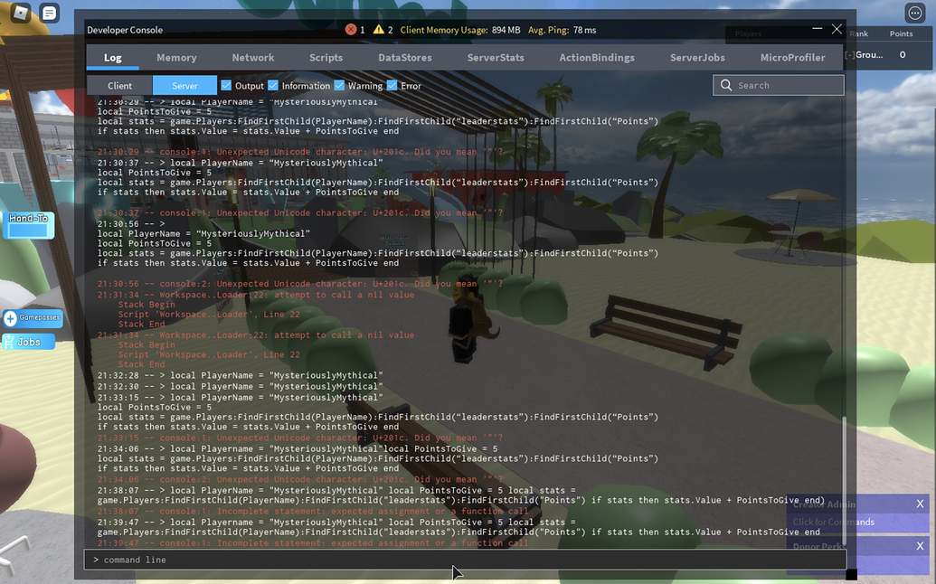 Database editor support - Scripting Support - Developer Forum | Roblox
