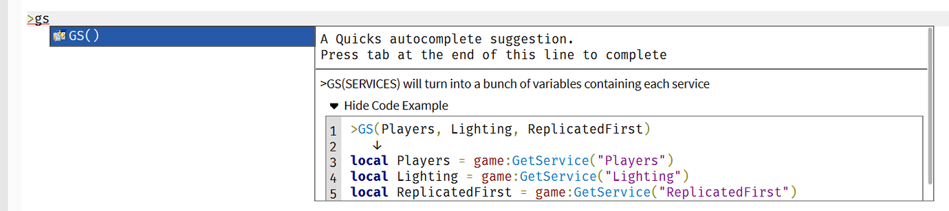 Quicks - A Smart Snippet Coding Tool - Community Resources - Developer ...