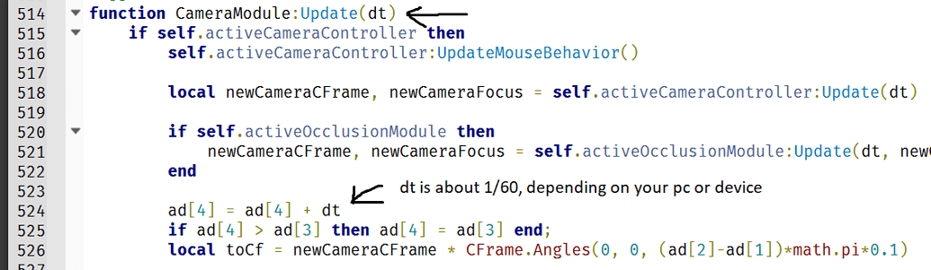Camera View Rolling/Tilting not Working - Scripting Support - Developer ...