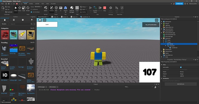 Classic Baseplate - Roblox Studio 29. 12. 2022 15_14_53