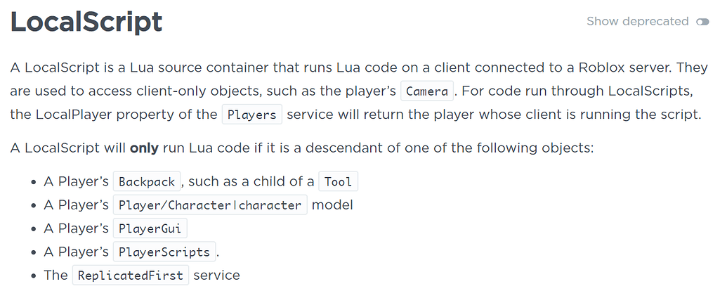 OnTouch script run locally? - Scripting Support - Developer Forum | Roblox