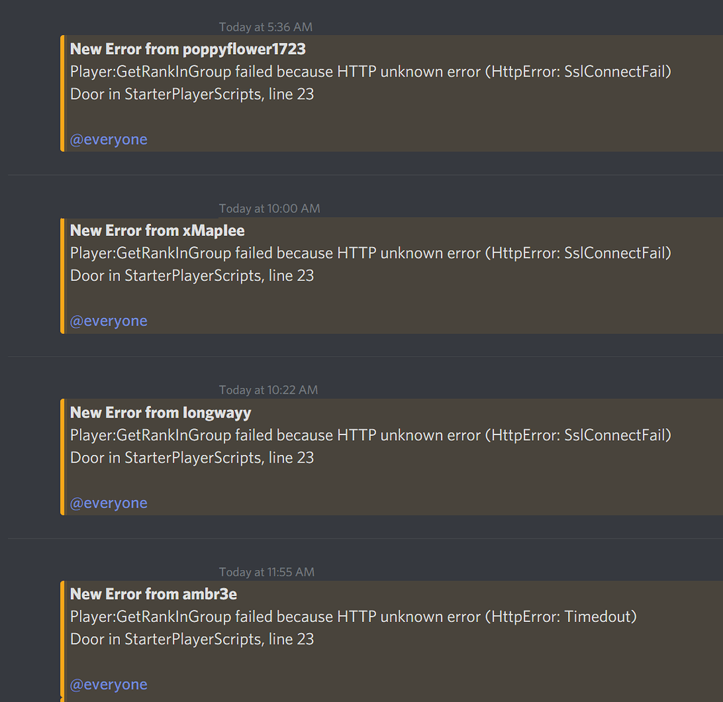 HTTP Unknown Error (HttpError:SslConnectFail) - Engine Bugs - Developer ...