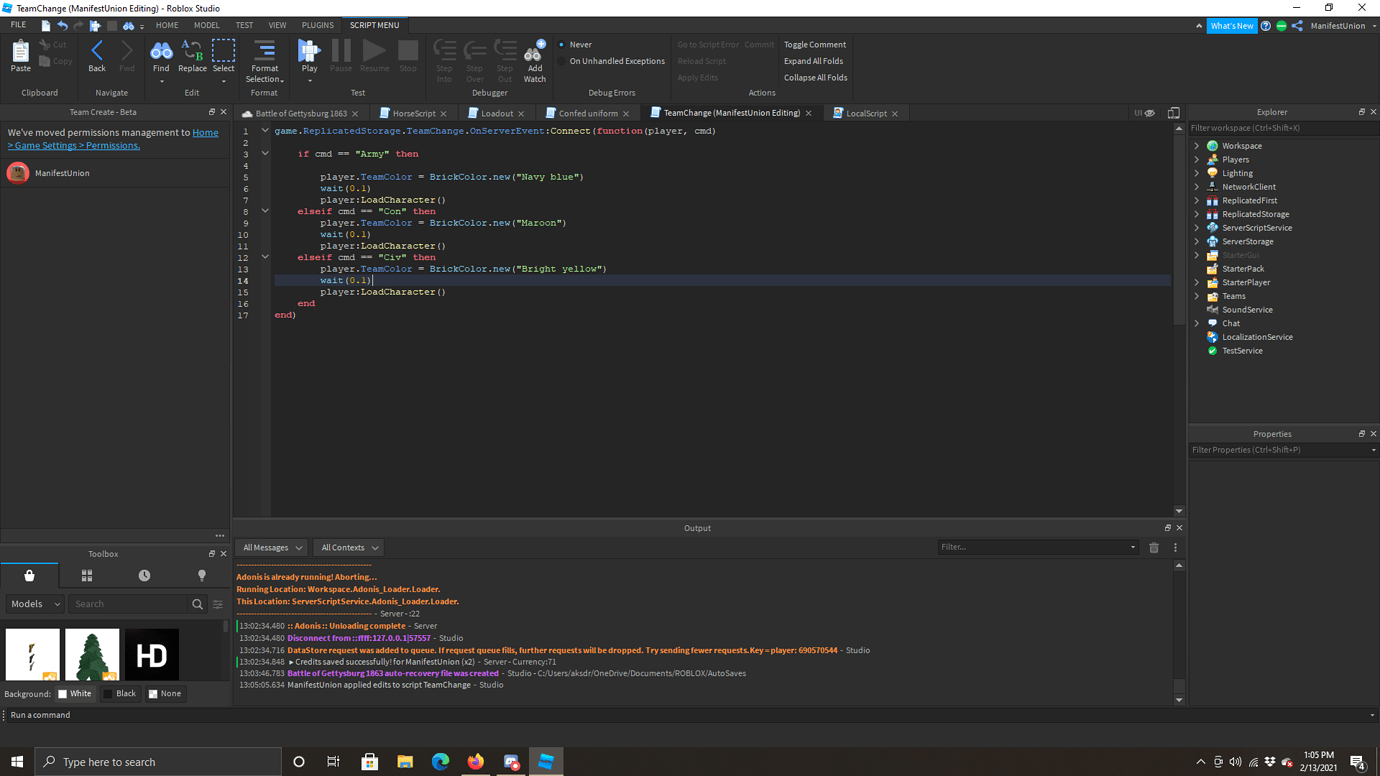 Help with player respawn after team change - Scripting Support ...