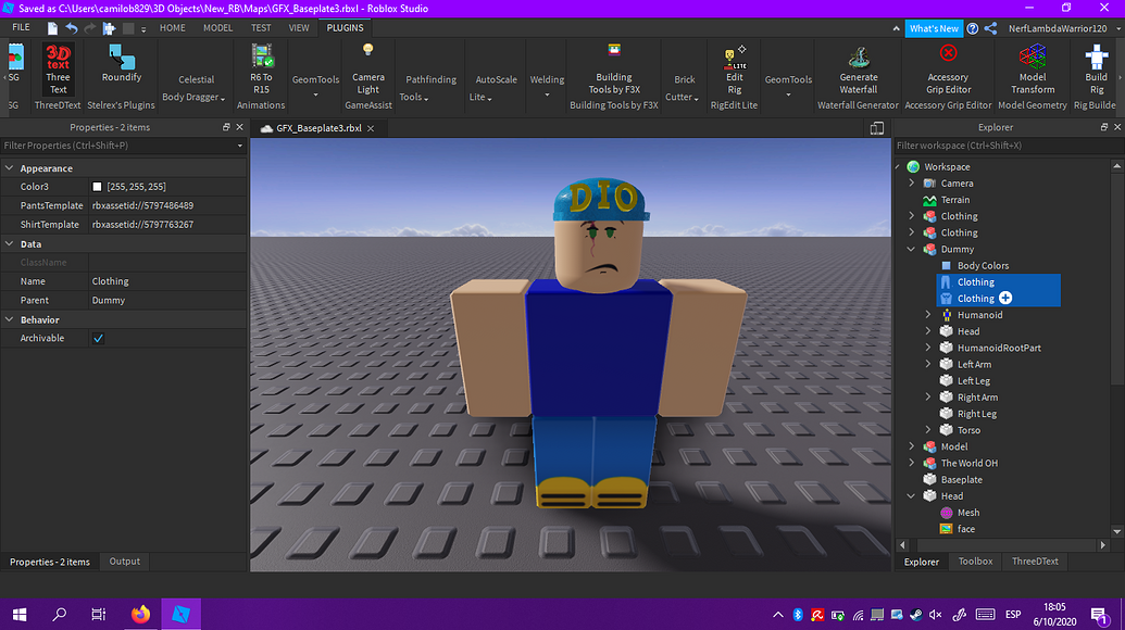 Why clothing not rendering? - Art Design Support - Developer Forum | Roblox