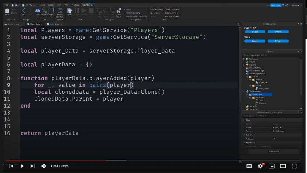 Code From A Tutorial Not Working - Scripting Support - Developer Forum ...