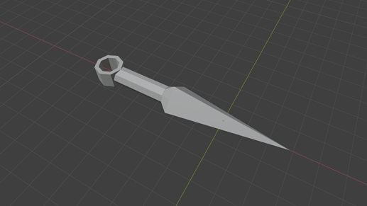 Kunai untextured