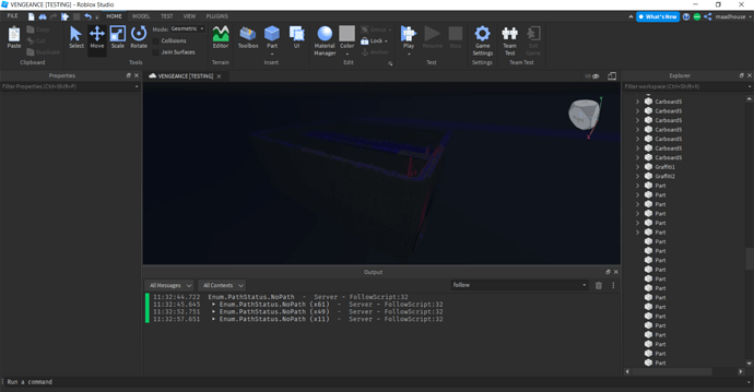 VENGEANCE TESTING - Roblox Studio 6_27_2022 11_36_40 AM