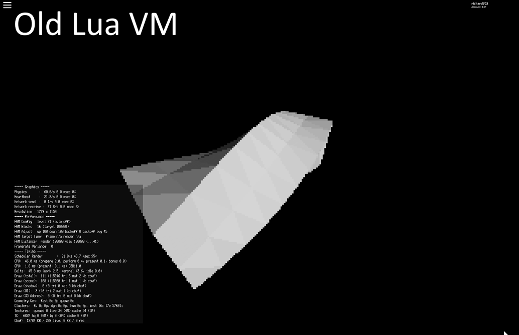 Faster Lua VM: Studio beta - Page 7 - Announcements - Developer Forum ...