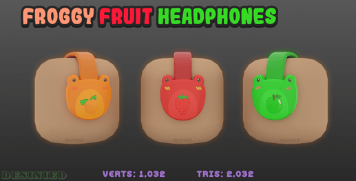 Froggy Fruit Headphones Concept