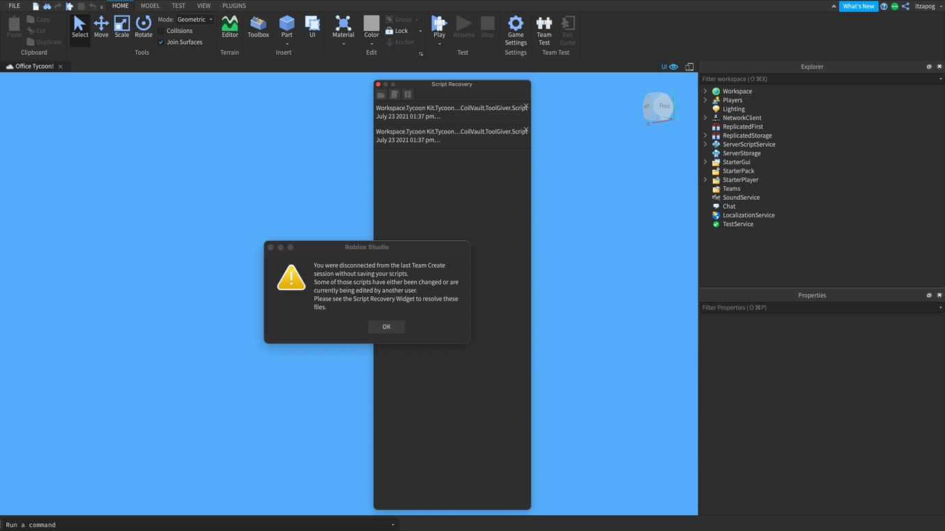 (fixed, thanks) Script not saving for some reason - Scripting Support ...