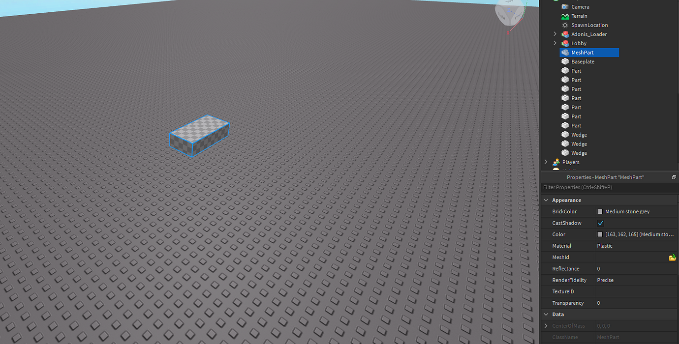 [SLOVED]Problem with MeshPart - Building Support - Developer Forum | Roblox