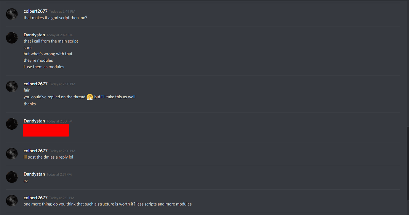 Leg God Script How do I avoid a