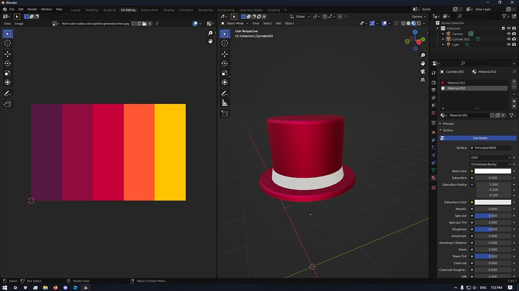 OBJ material not importing into Blender correctly - Art Design Support ...